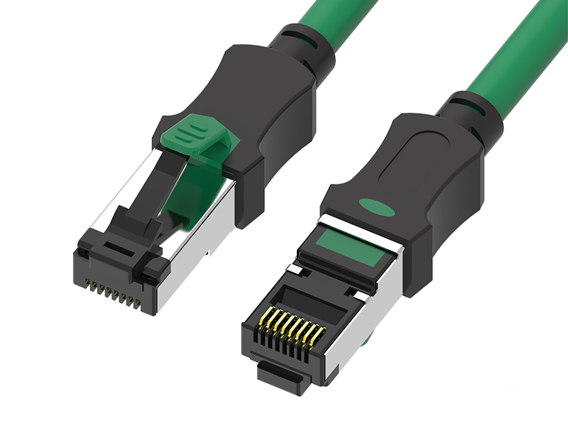 Cordon de corecție ecranat S/FTP CAT.6A dual culoare