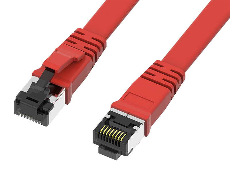 Cordon plat de corecție FTP CAT.6 ecranat